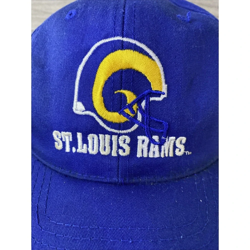 Headmaster St. Louis Rams Snapback Hat Mens Royal‎ Blue NFL Football Vintage Cap